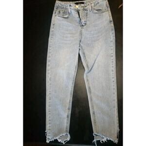 Light Wash Jeans Denim Unique Size 8